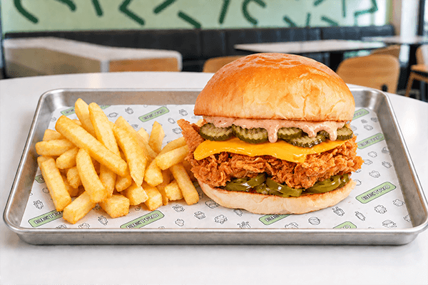 Chipotle Chicken Burger