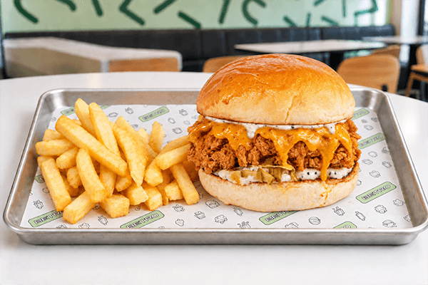 Truffle Chicken Burger